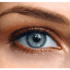 Yeux bleus