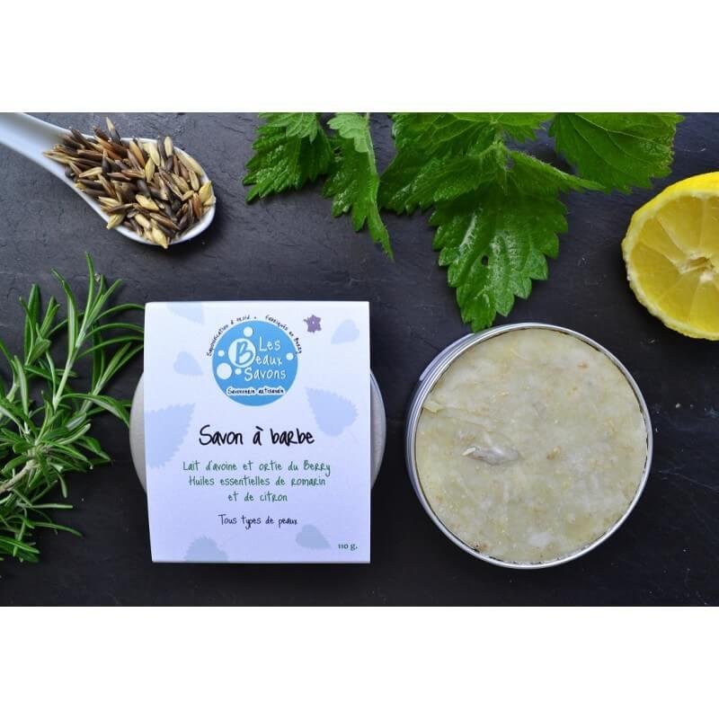 Savon a barbe citron romarin
