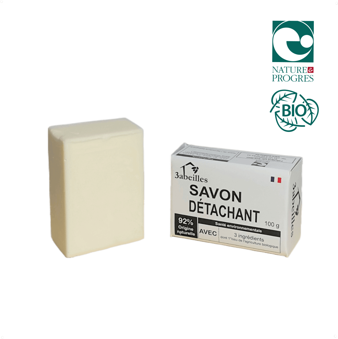 Savonnette detachante