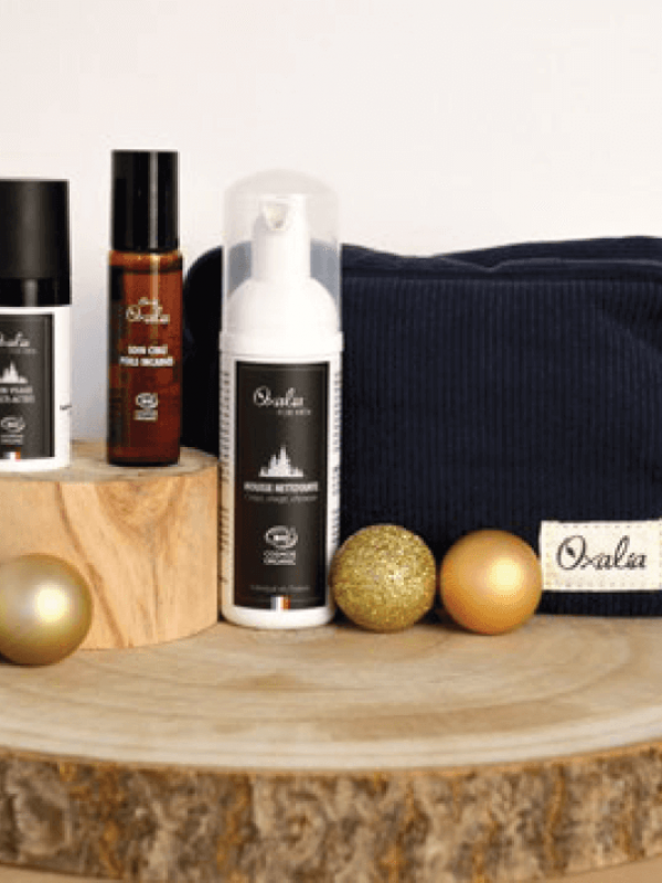 Trio soins rasage visage homme